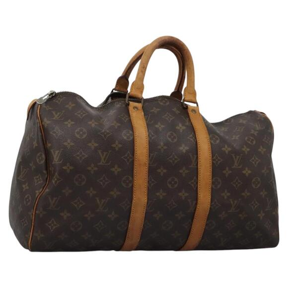 LOUIS VUITTON Monogram Keepall 45 Boston Bag M41428 - Picture 1 of 16